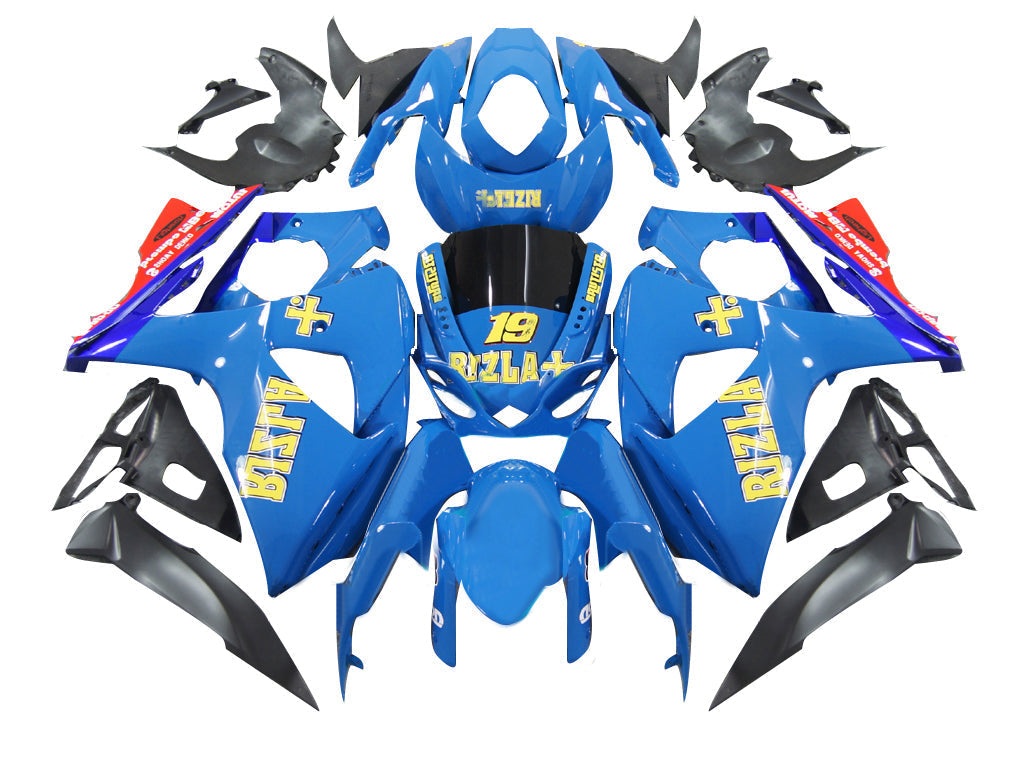 Carenados 2009-2016 Suzuki GSXR 1000 Azul Rizla Genérico