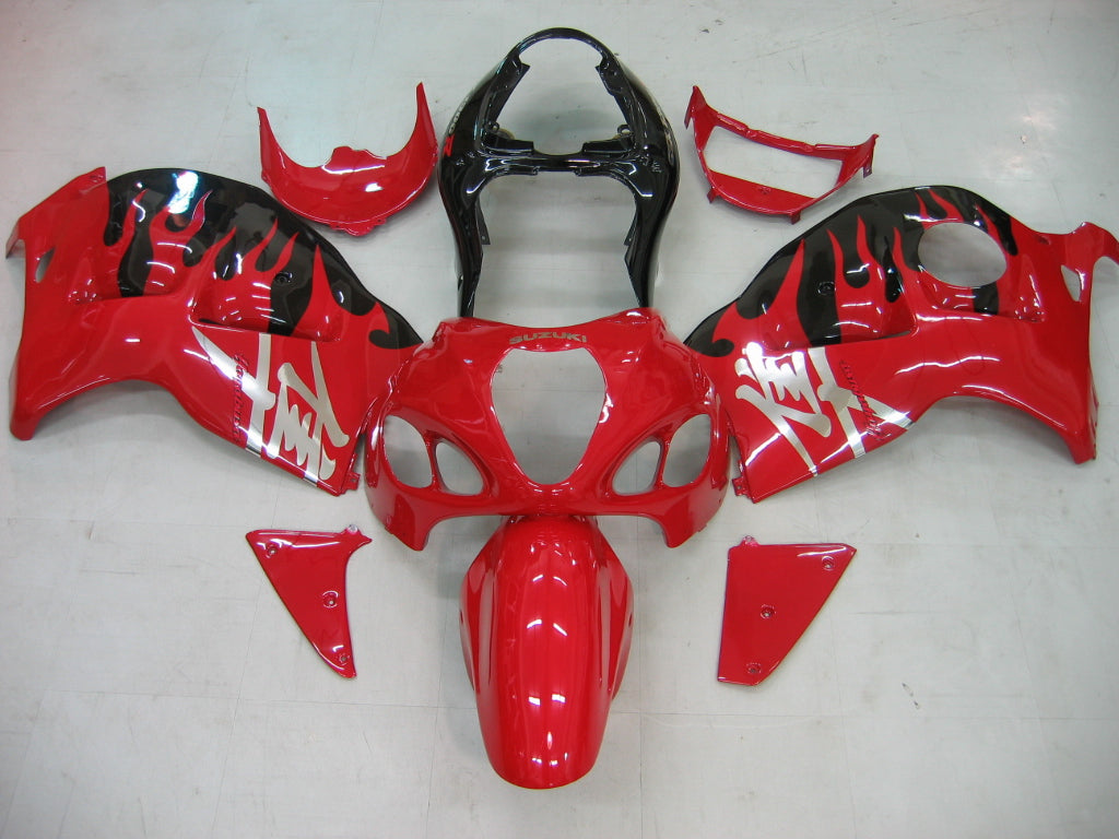 Fairings 1999-2007 Suzuki GSX1300 Hayabusa Red & Black Hayabusa Generic