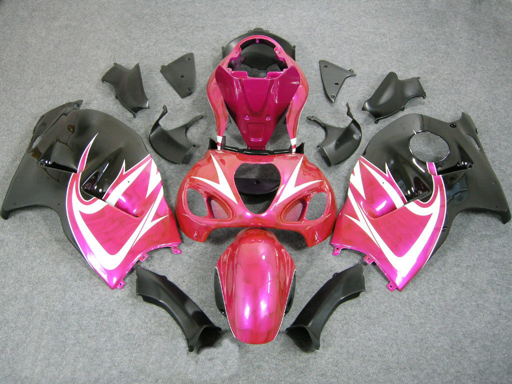 Fairings 1999-2007 Suzuki GSX1300 Hayabusa Red & Pink Hayabusa Generic