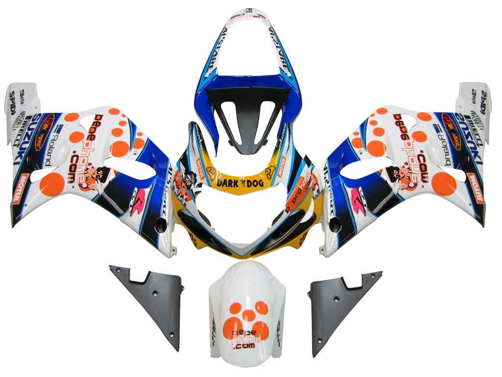 Carenados 2001-2003 Suzuki GSXR 600 Multicolor pepephone GSXR Generic