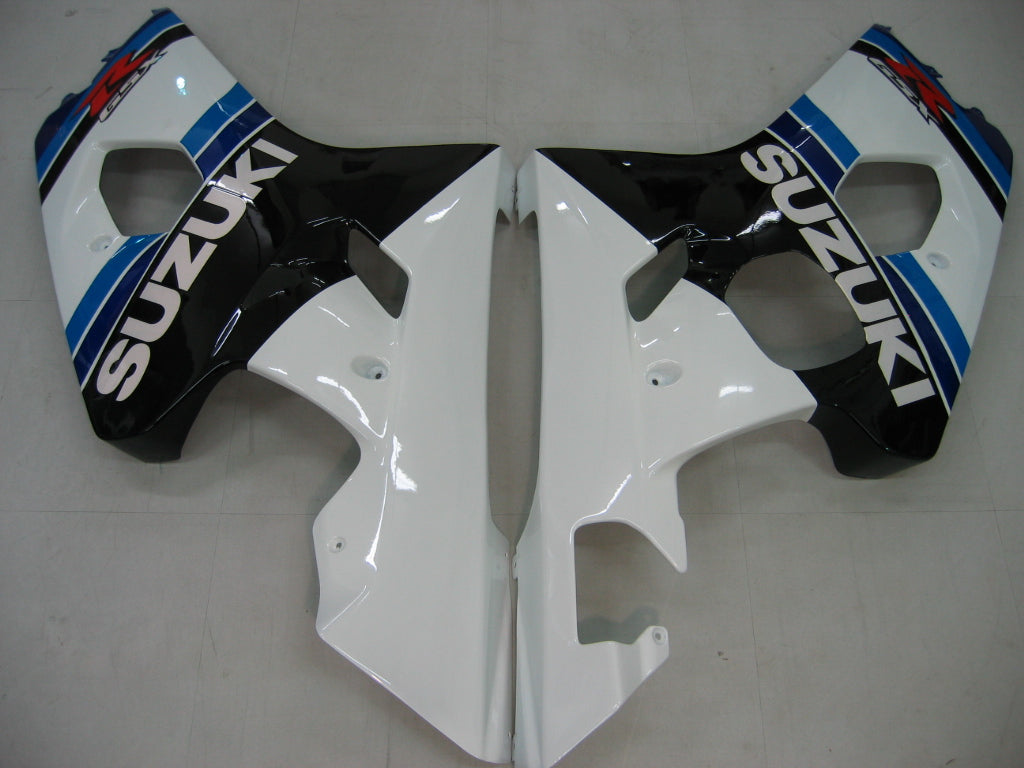 Carenados 2004-2005 Suzuki GSXR 600 750 Azul Blanco Negro GSXR Genérico