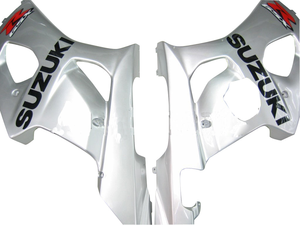 Carenados 2004-2005 Suzuki GSXR 600 750 Plata GSXR Genérico