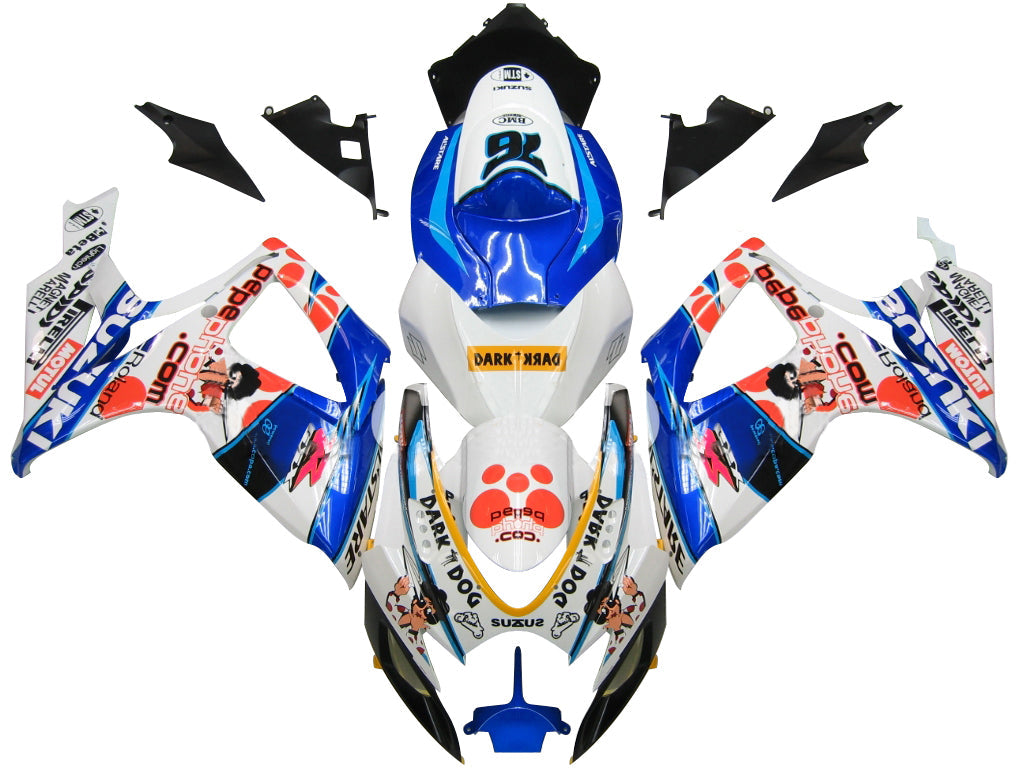 Carenados 2006-2007 Suzuki GSXR 600 750 Multicolor pepephone Genérico