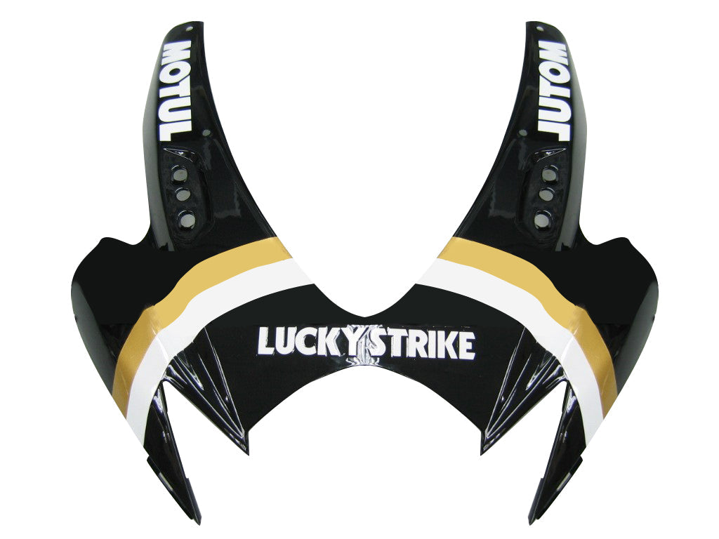 Carenados 2006-2007 Suzuki GSXR 600 750 Negro Oro Lucky Strike Genérico