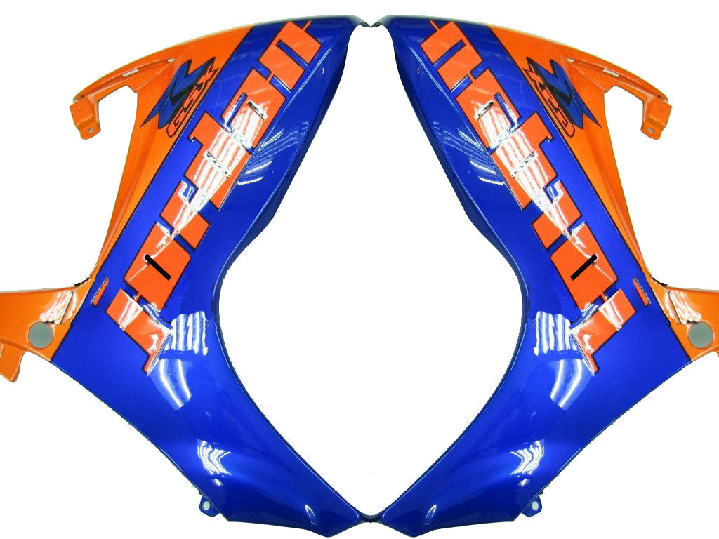 Carenados 2006-2007 Suzuki GSXR 600 750 naranja y azul Jordan genérico