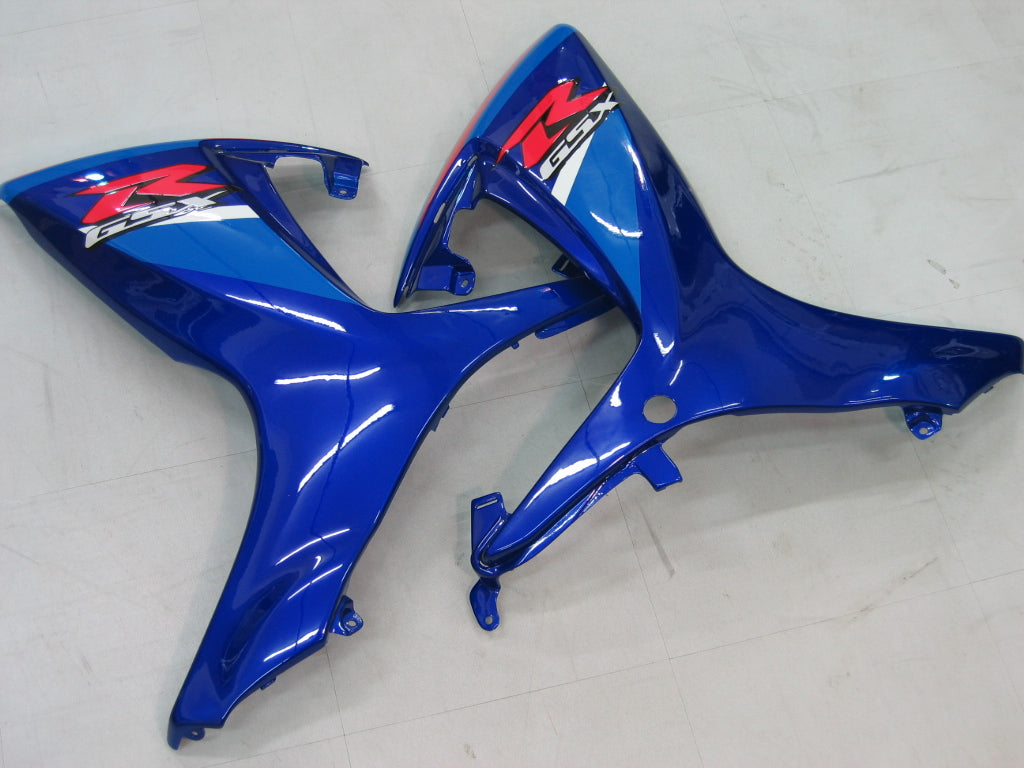 Fairings 2006-2007 Suzuki GSXR 600 750 Blue & White GSXR Generic