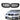 Matte Black Front Kidney Grill Mesh Grille Nose For BMW E90 E91 LCI (2009-2012)