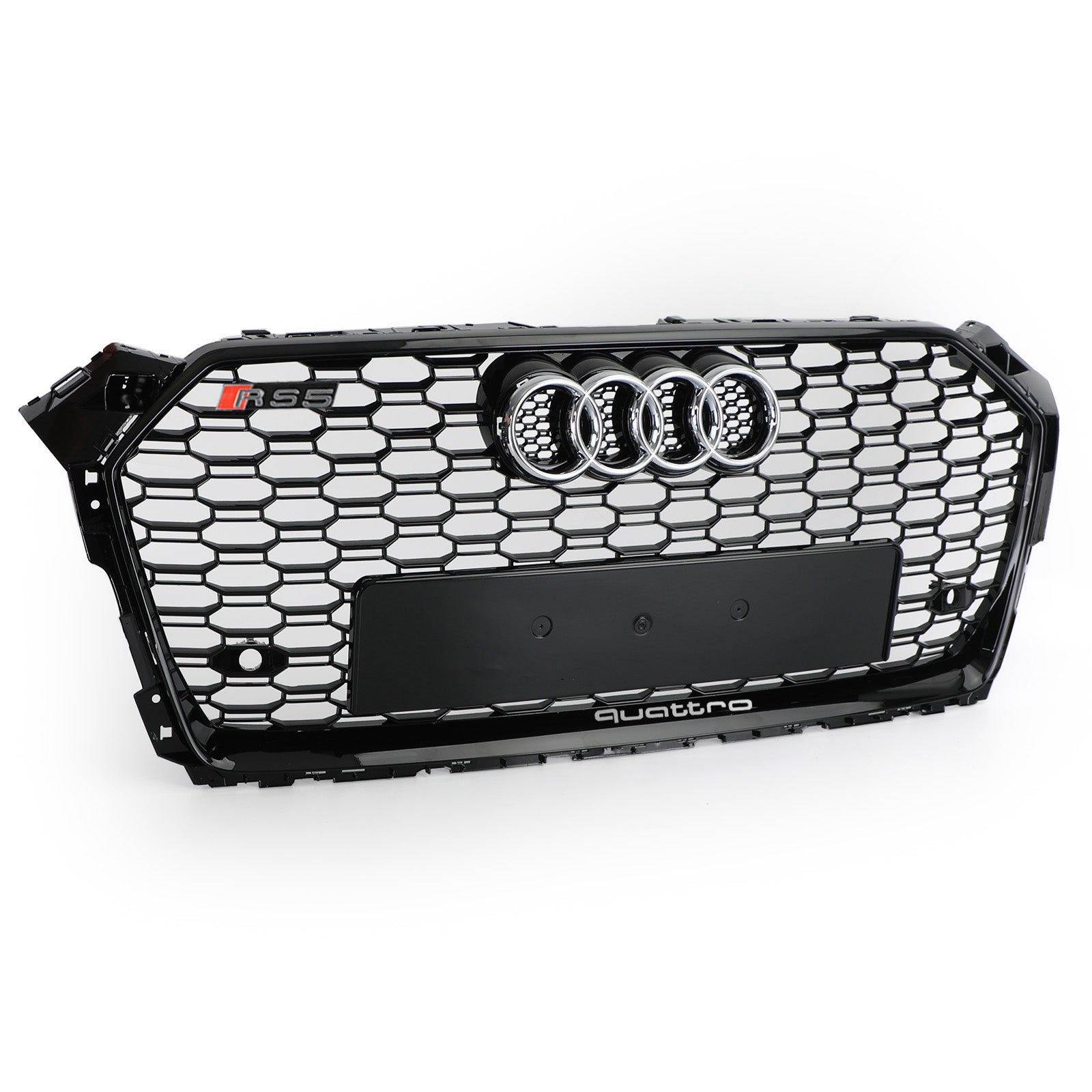 17 18 19 Audi A5 S5 Parrilla tipo panal Reemplazo RS5 Estilo Sport Mesh Hex Grille Genérico