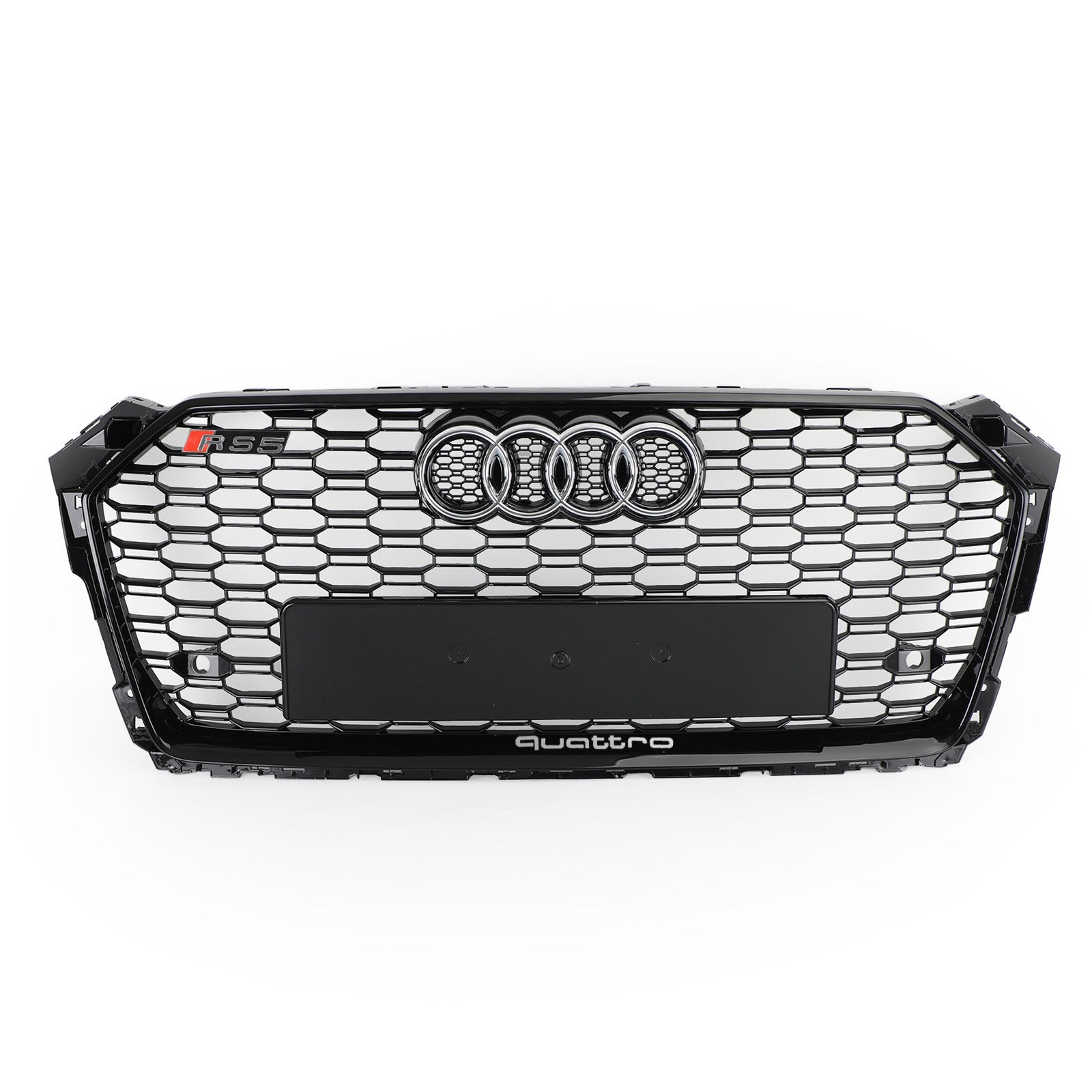 17 18 19 Audi A5 S5 Parrilla tipo panal Reemplazo RS5 Estilo Sport Mesh Hex Grille Genérico