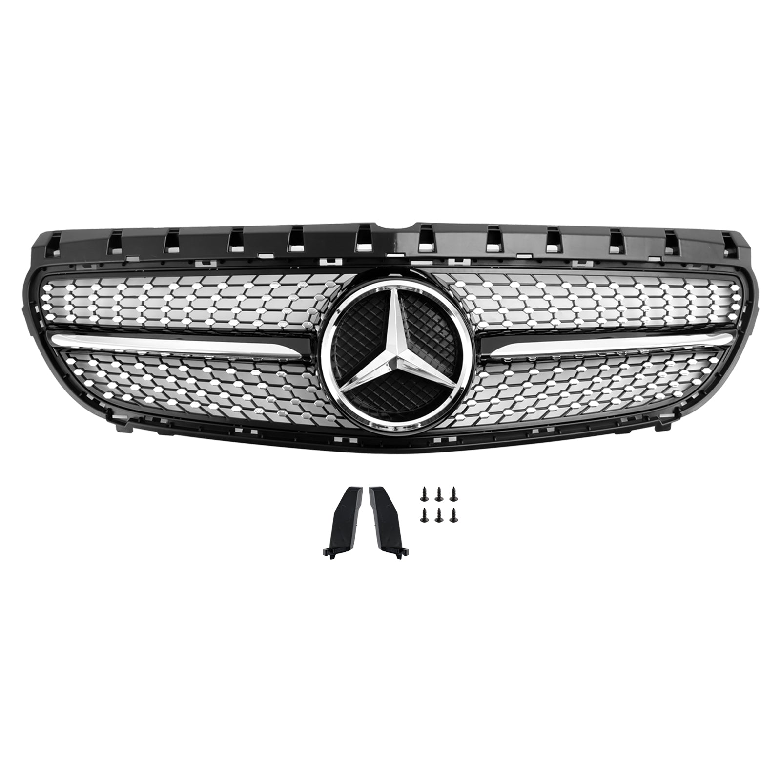 Parrilla de parachoques delantero para Mercedes Benz Clase B W246 2015-2018