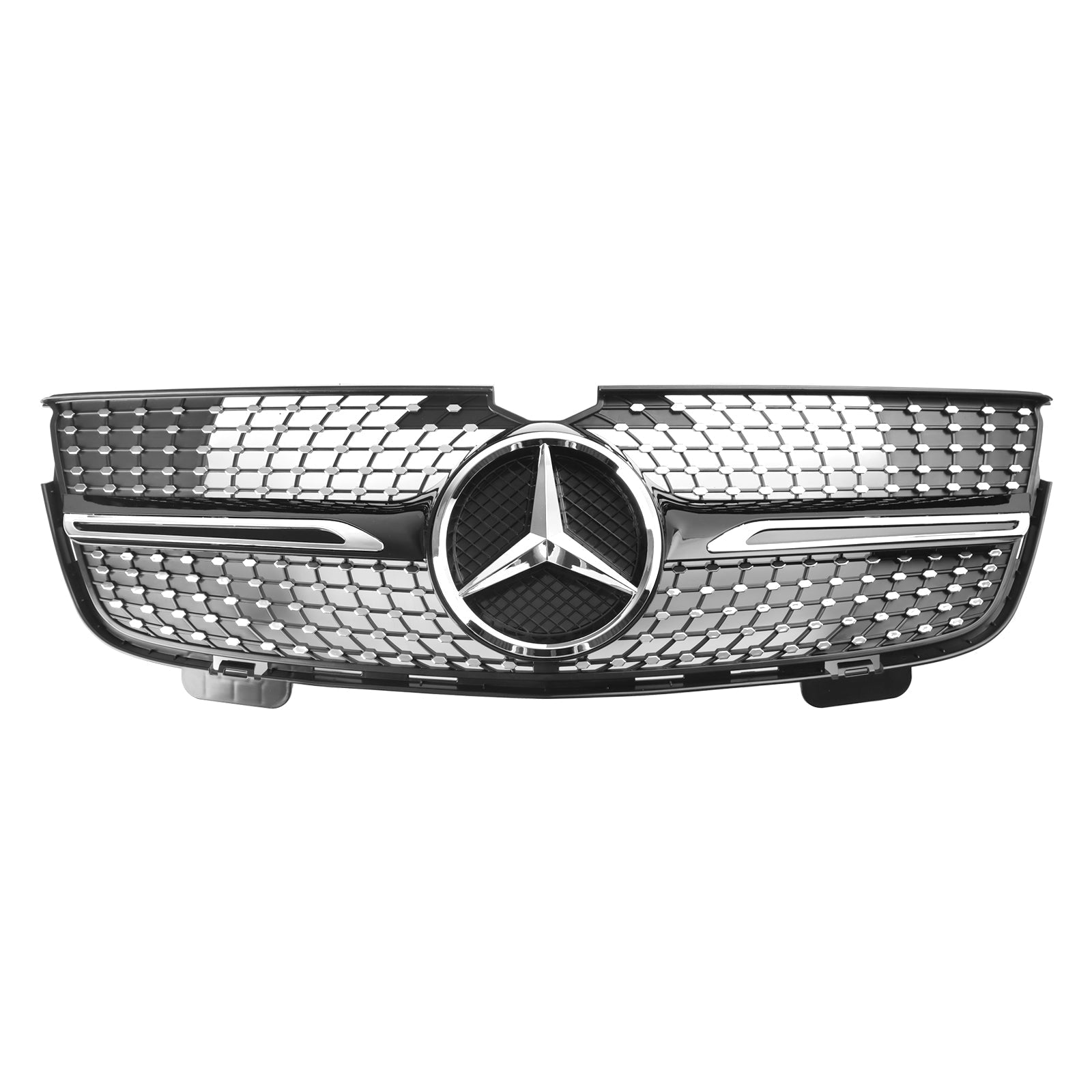 Rejilla de parachoques delantero de diamantes Mercedes Benz Clase GL X164 GL320 2007-2009