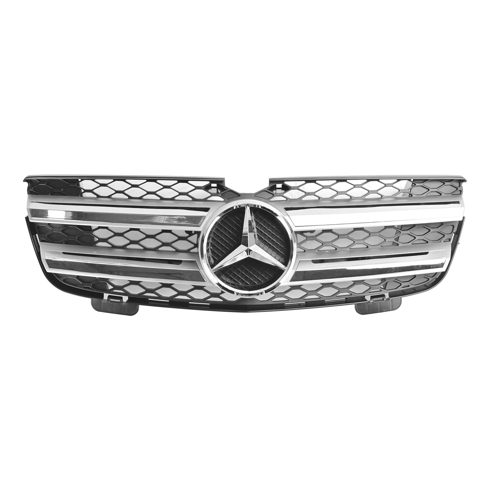 Mercedes Benz Clase GL X164 GL450 2007-2012 Parrilla de parachoques delantero cromada