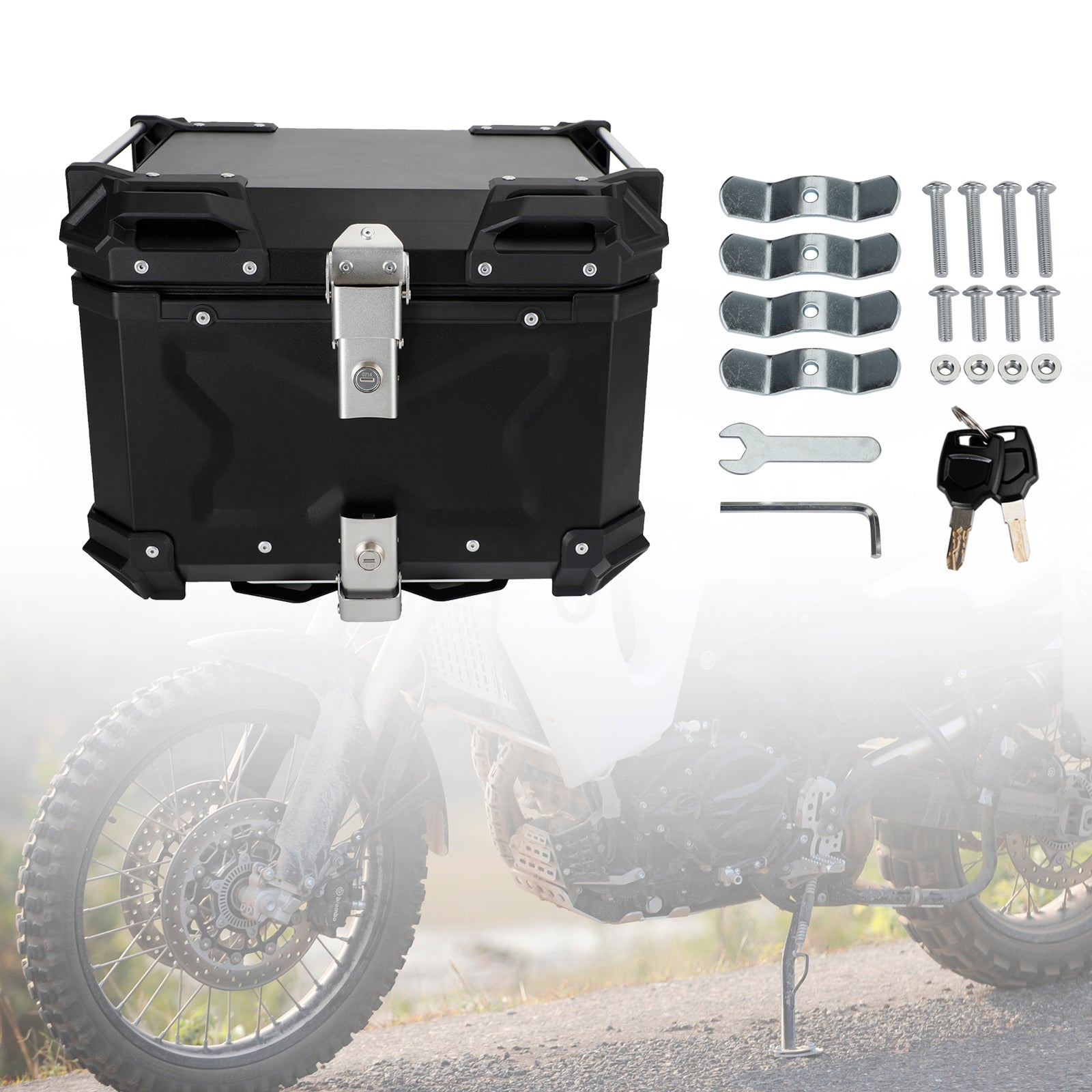 Caja trasera para motocicleta BMW R1200GS R1250GS F750GS, caja superior para equipaje