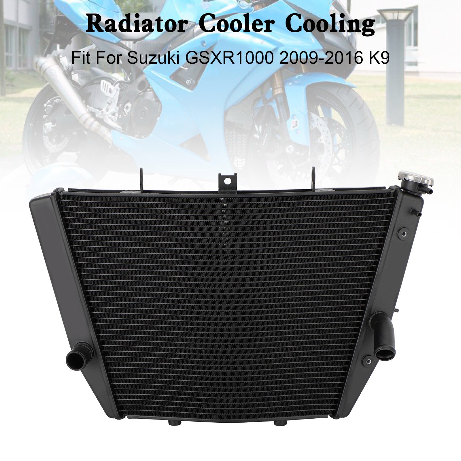 Suzuki GSXR1000 2009-2016 K9 Engine Radiator Cooler Cooling