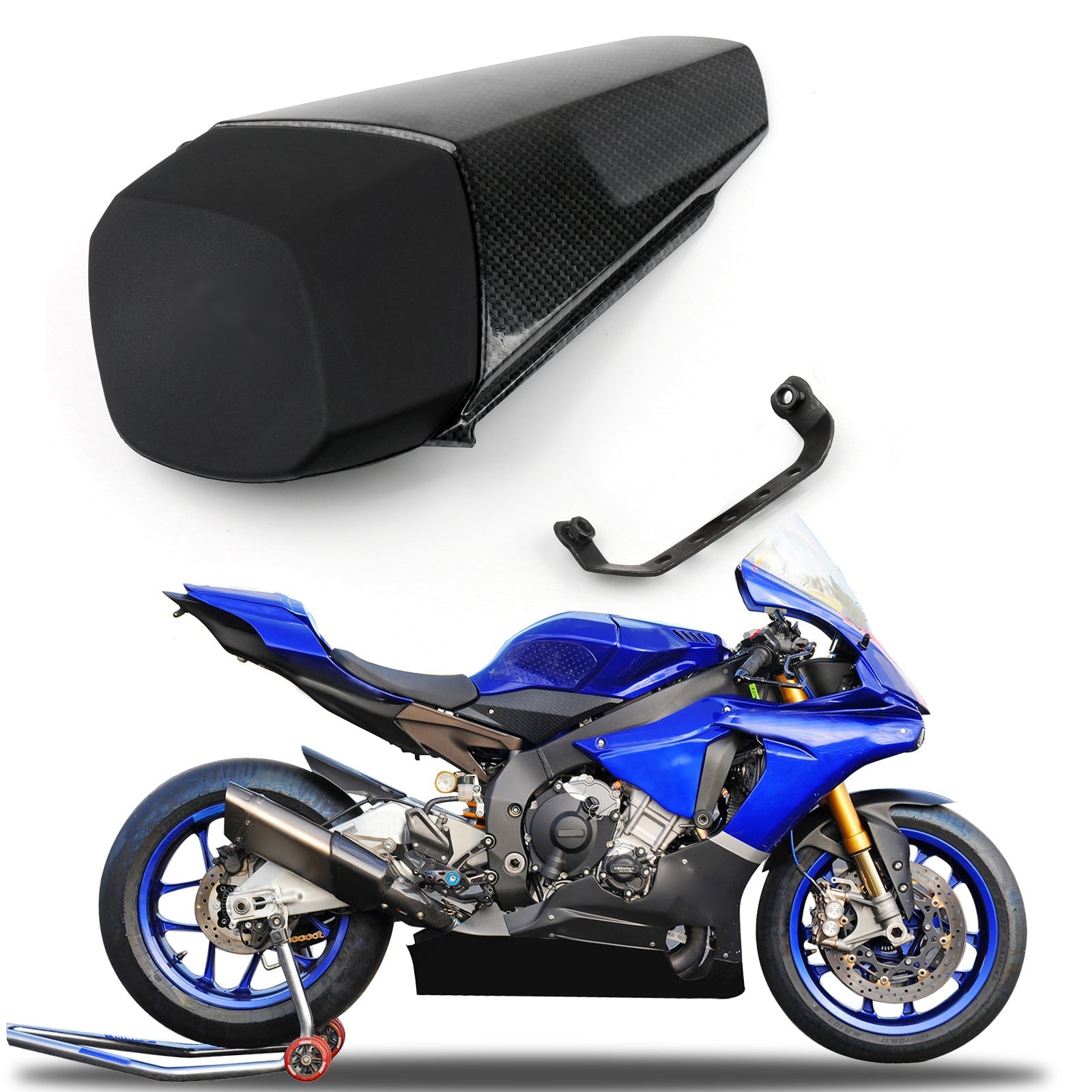 Rear Seat Cowl Cover Pillion For Yamaha YZF-R1 R1 215-218 Blue