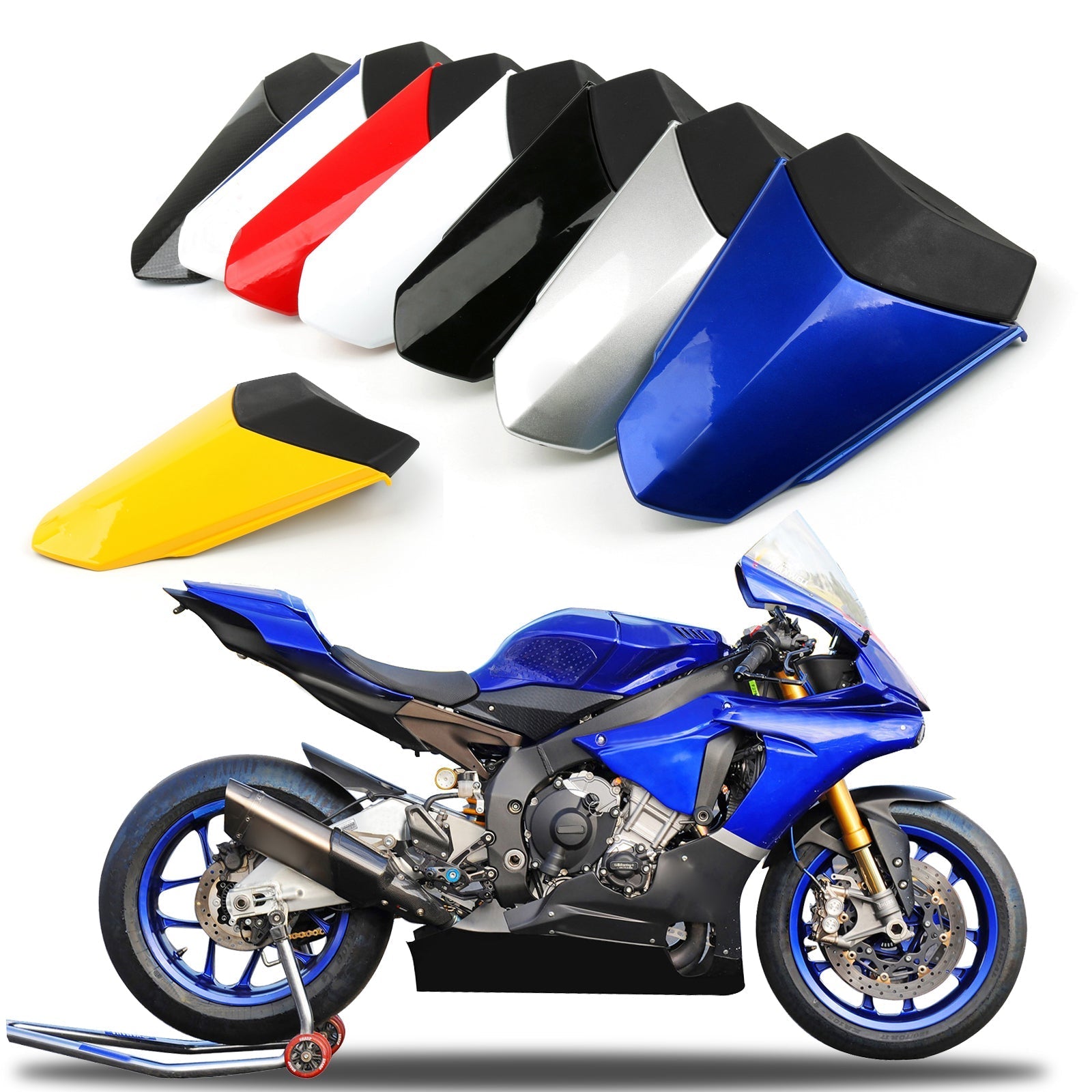 Rear Seat Cowl Cover Pillion For Yamaha YZF-R1 R1 2015-202018