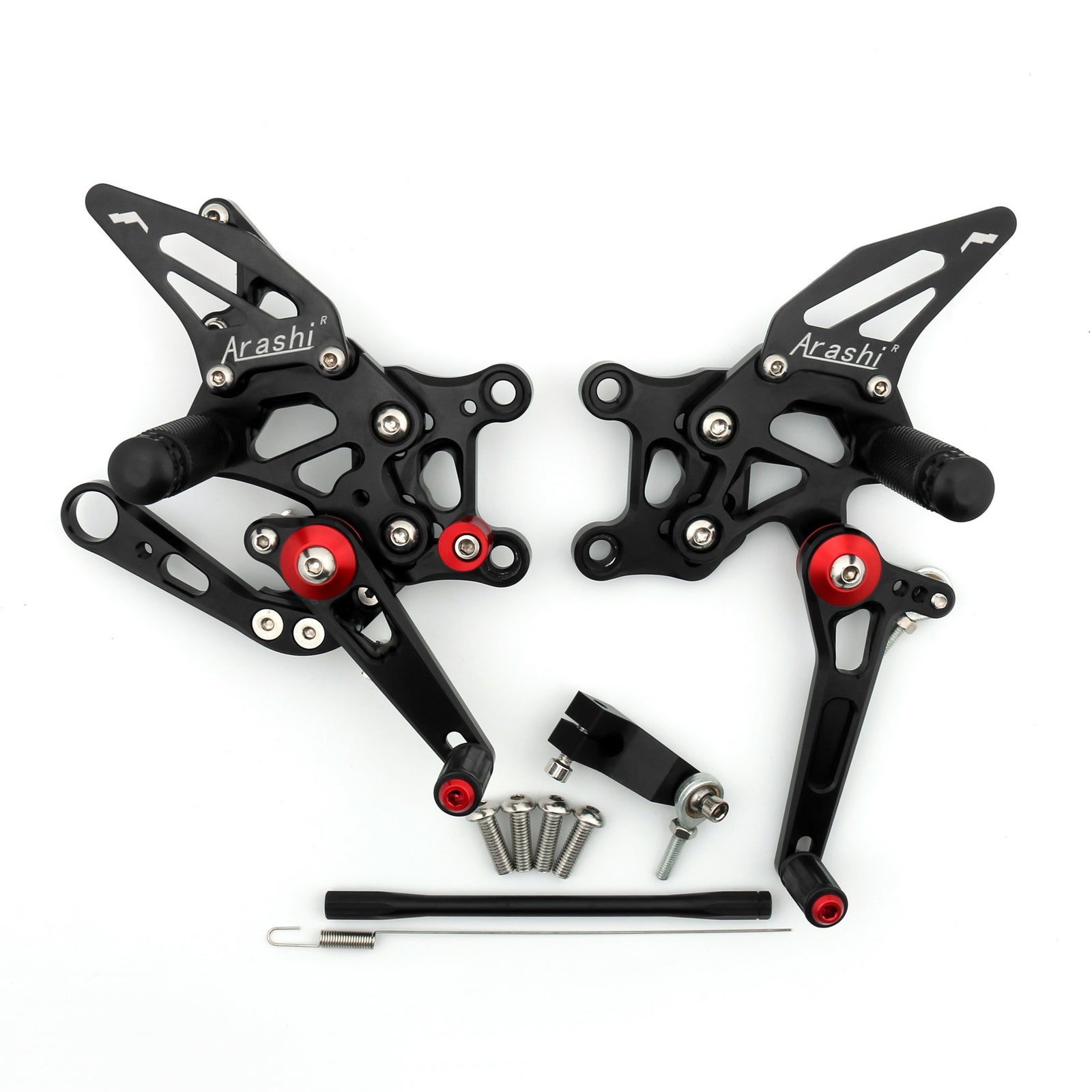 Rearset Rear set Footpegs Adjustable For Aprilia RSV4 2009-2011 Generic