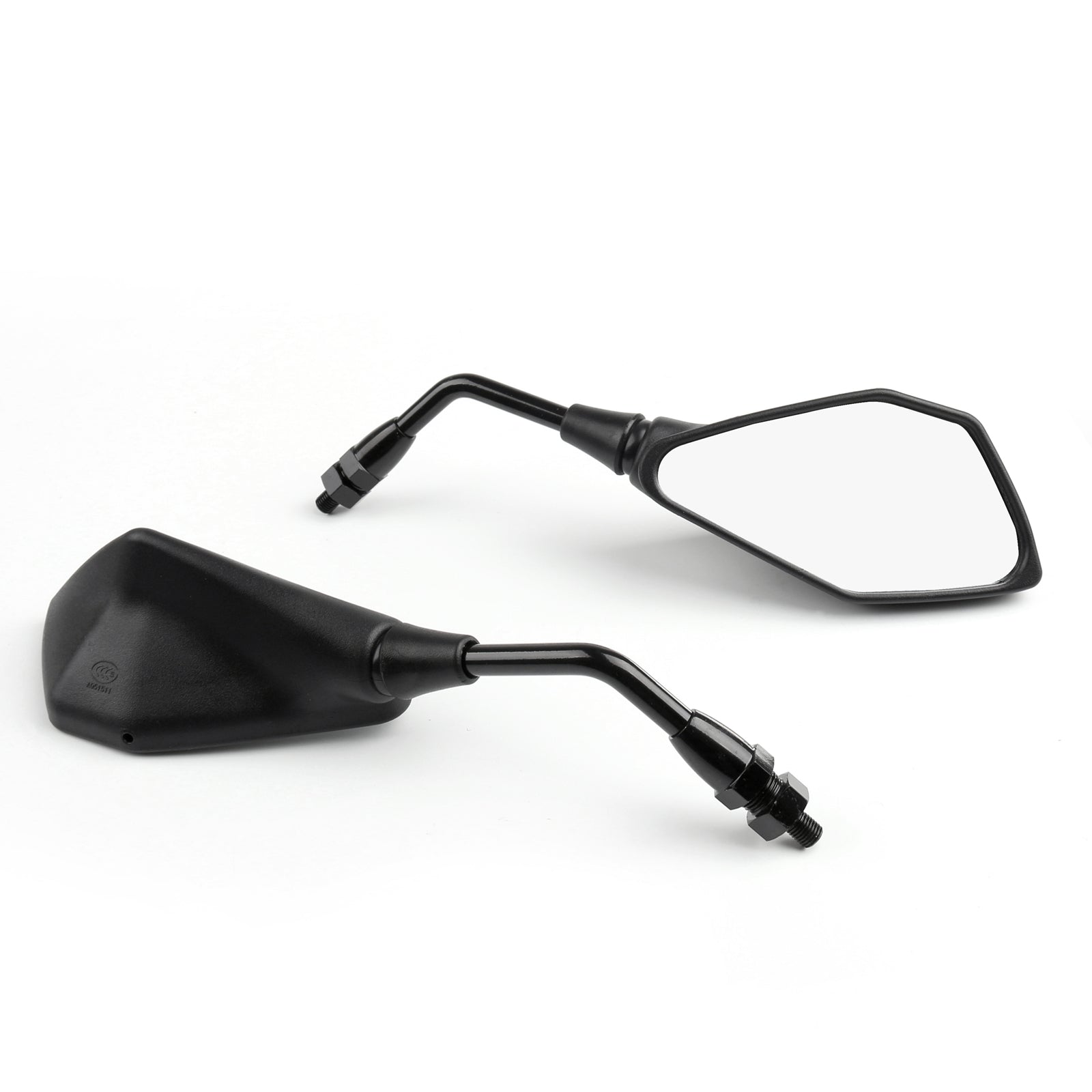 10mm Rearview Mirrors For Kawasaki ER650 ER-6N 12-16 ZR800 Z800 13-16 Z250SL