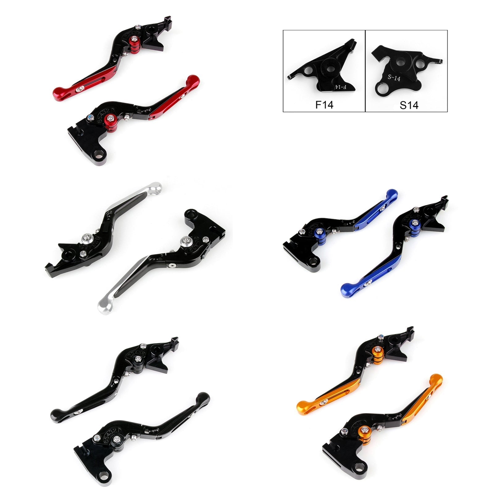 Adjustable Folding Extendable Brake Clutch Levers For Suzuki GSXR1300 GSF GSX