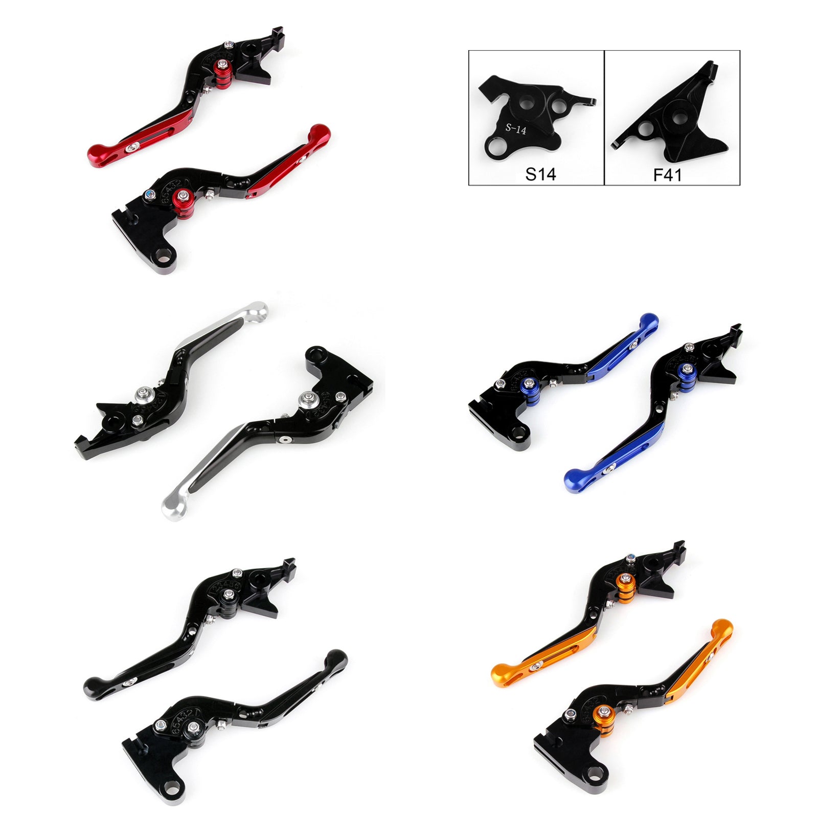 Adjustable Folding Extendable Brake Clutch Levers For Suzuki GSXR1300 2008-2014