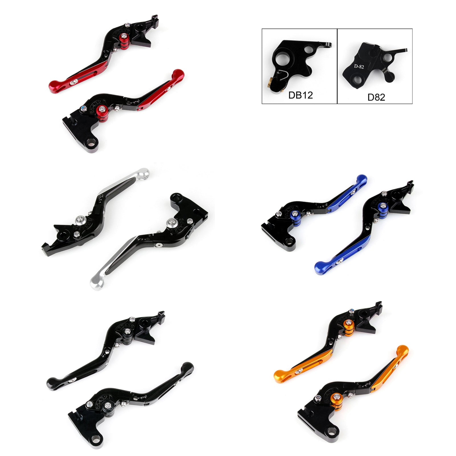 Adjustable Brake Clutch Levers For Ducati HYPERMOTARD 821/HYPERSTRADA 2013-2015