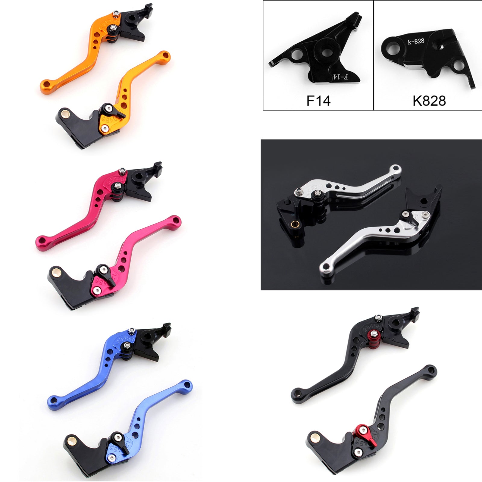 Brake Clutch Levers For Kawasaki ZX6R/ZX636R/ZX6RR ZX 9R 10R 12R Z1000 ZZR600