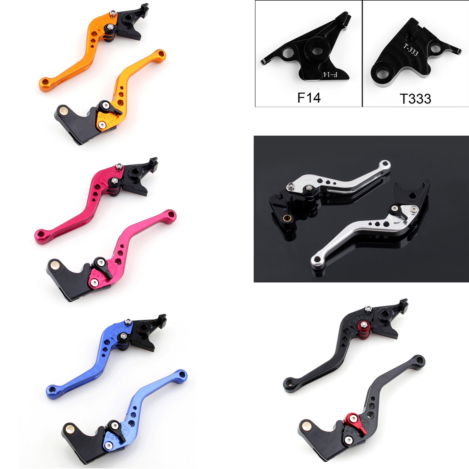 Brake Clutch Levers For Triumph Speed Triple Four Sprint ST GT Rocket III