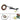 Magneto Generator Stator Coil For Bennche UTV 700 Massimo MSU 500 Hisun