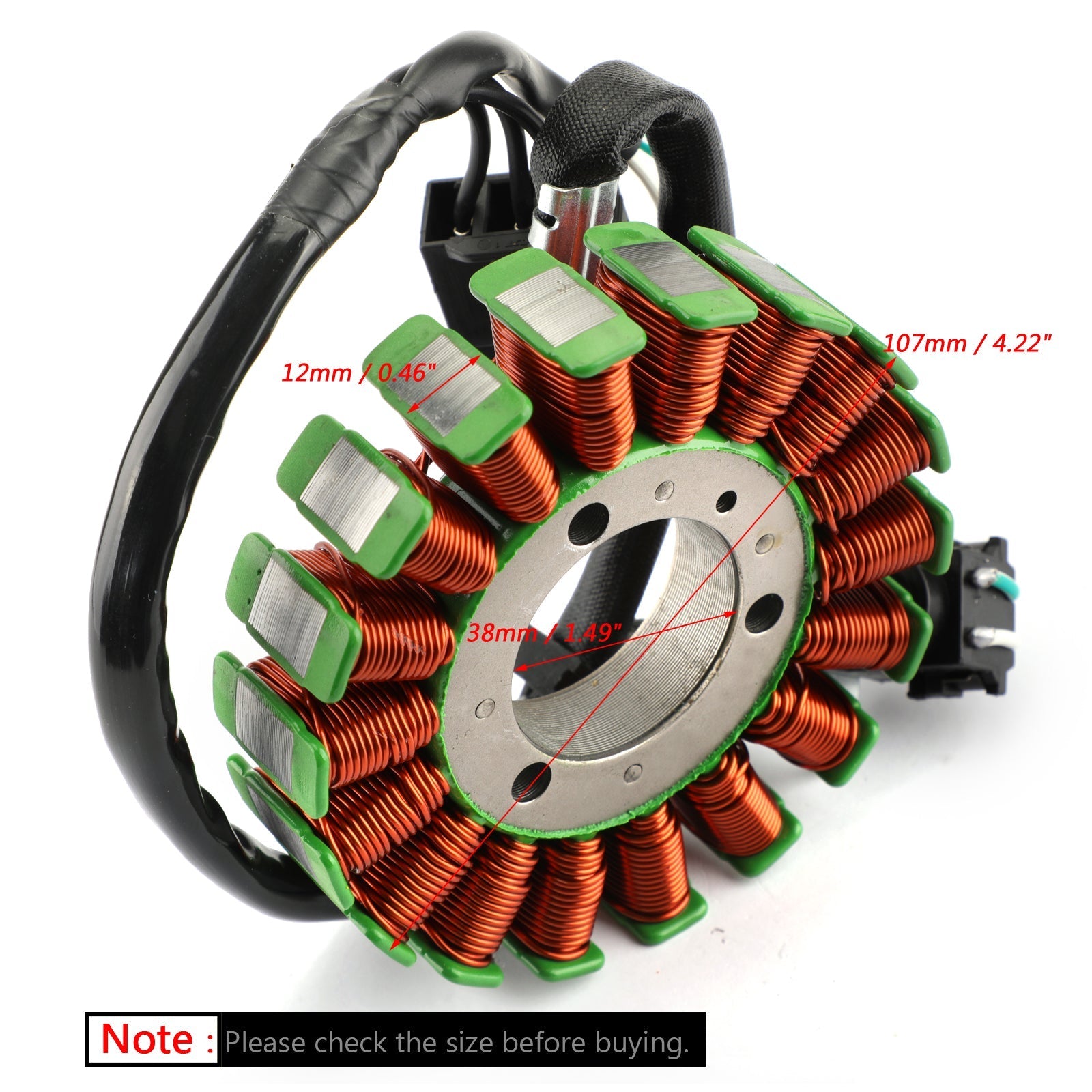 Generator Stator Coil 18 Poles For Kawasaki EX300 EX250 Ninja 13-17 ER250 ER300 Generic