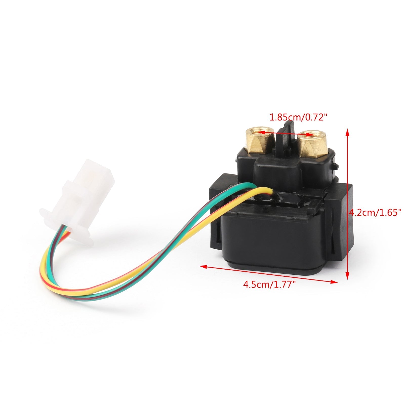 Starter Relay Solenoid For Yamaha SR XN XQ YFM 125 80 Grizzly 3MW-81940-01-00 Generic