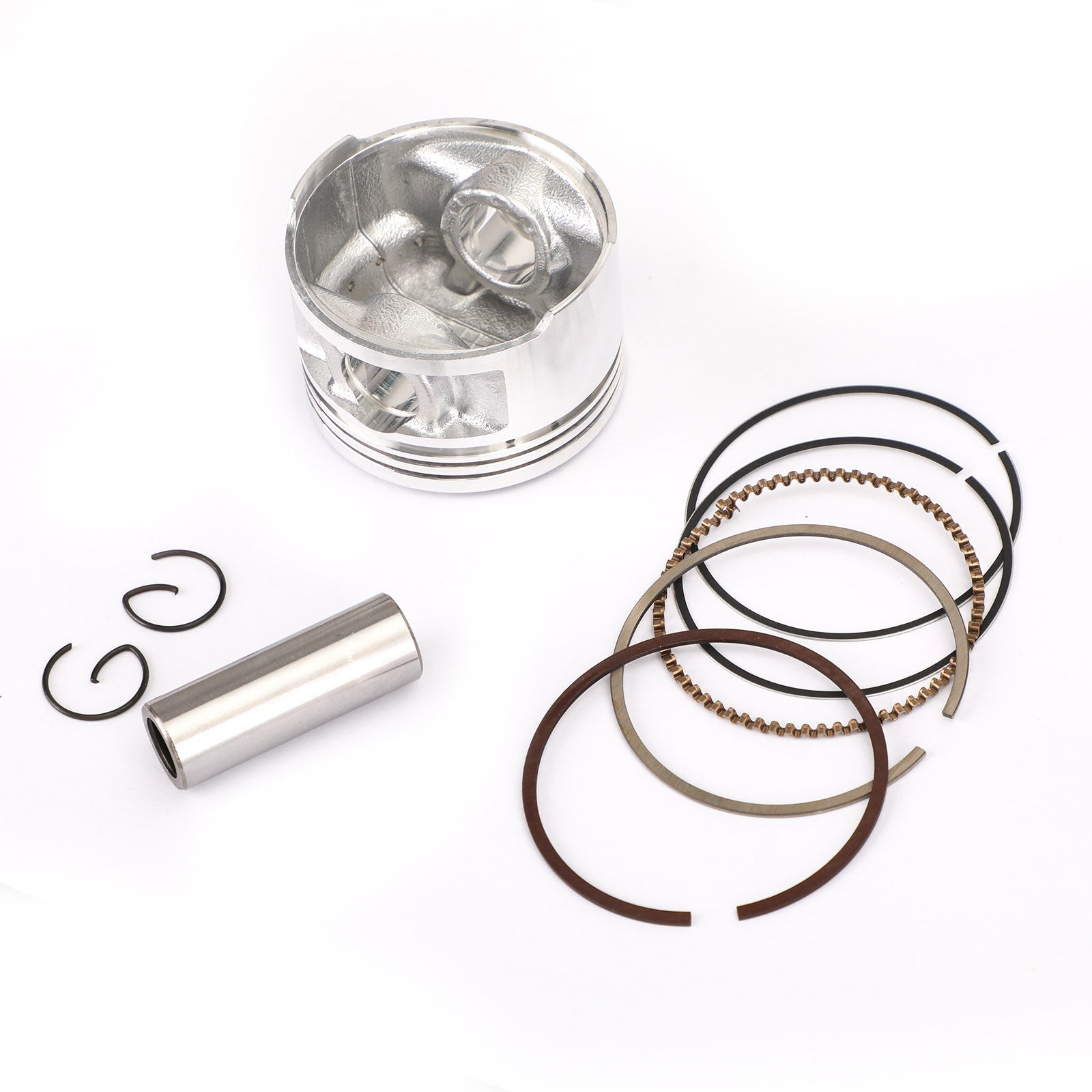 Yamaha TTR TT-R 125 L E LE ES 00-07 Piston Kit & Rings Set STD(54mm)0.25MM(54.25mm)0.50MM(54.50mm)Bore Size Generic