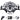 Aprilia RS4 RS125 RS50 2012-2016 Fairing Kit Bodywork
