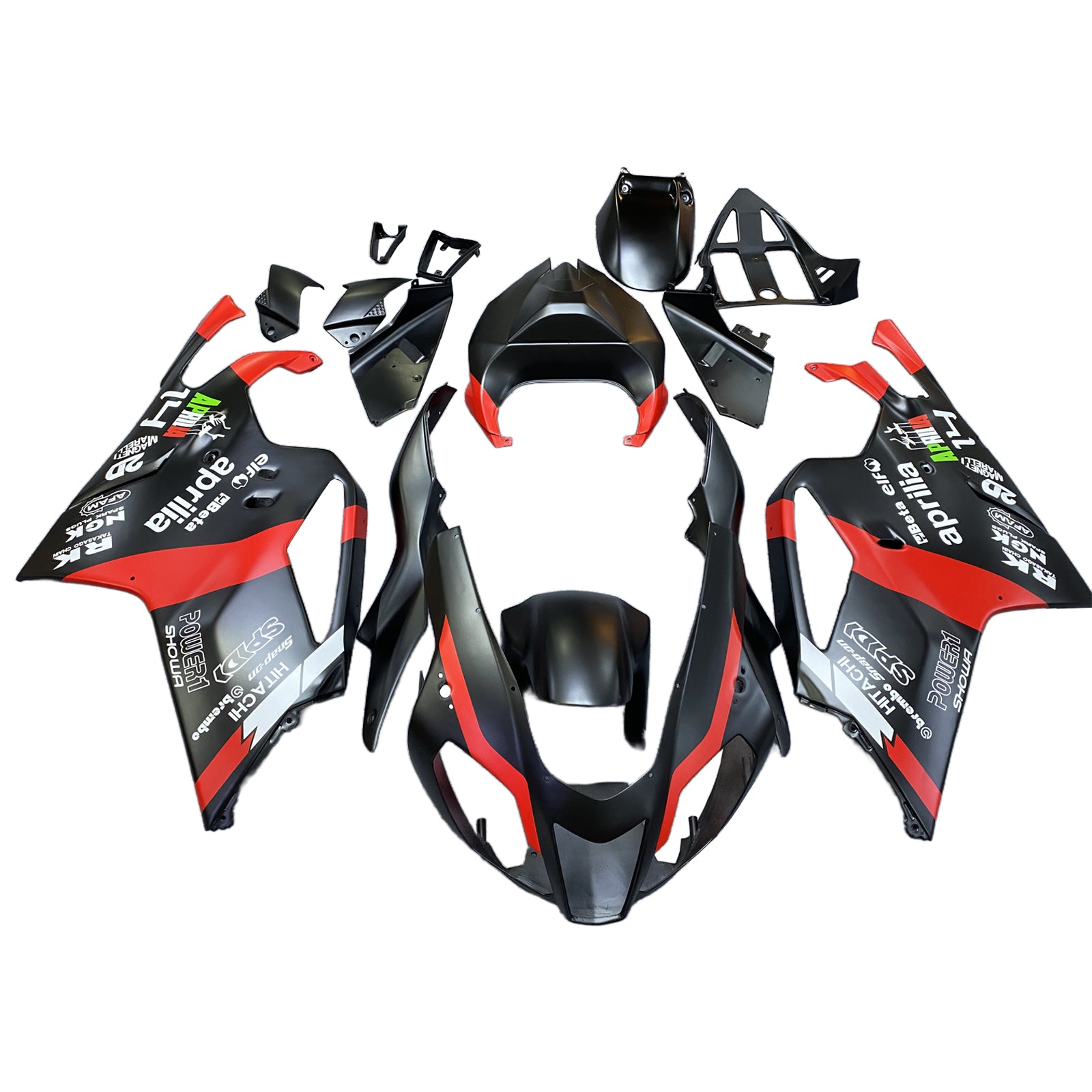 Amotopart Aprilia RSV1000 2003-2006 Fairing Kit Bodywork Plastic