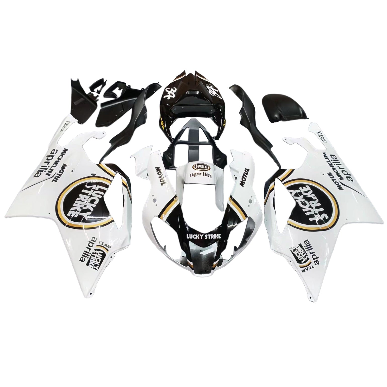 Amotopart Aprilia RSV1000 2003-2006 Fairing Kit Bodywork Plastic