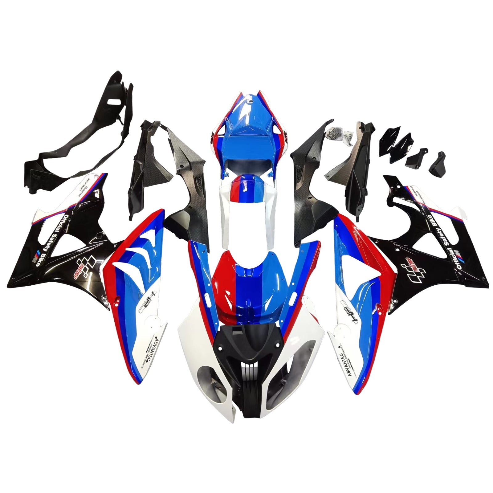 Injection Fairing Kit Bodywork Plastic ABS fit For BMW S1000RR 2009-2014 Generic