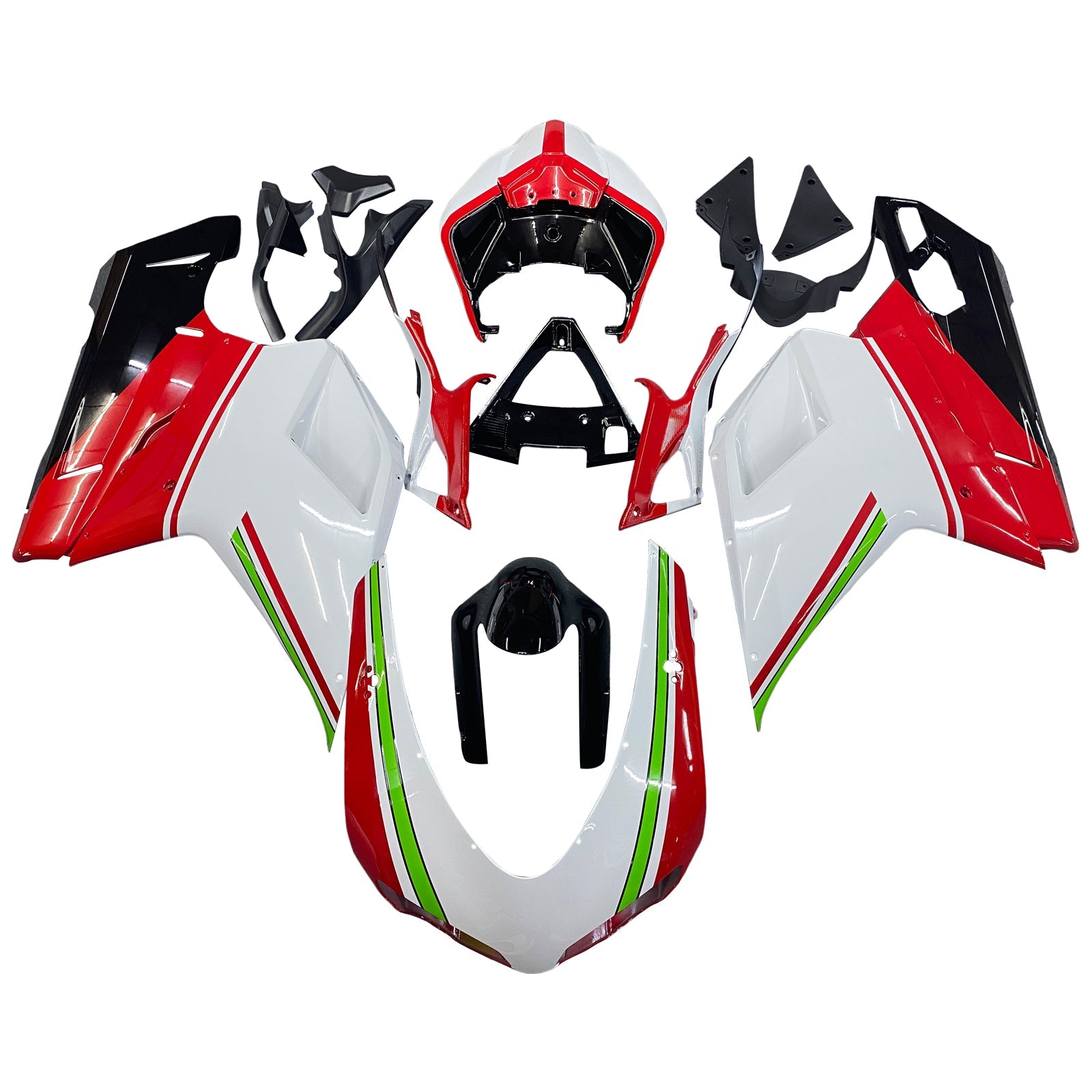 Fairing Kit Bodywork ABS fit For Ducati 1098 1198 848 2007-2011 Generic