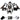 Fairings 2005-2006 Honda CBR 600 RR Black Honda Generic