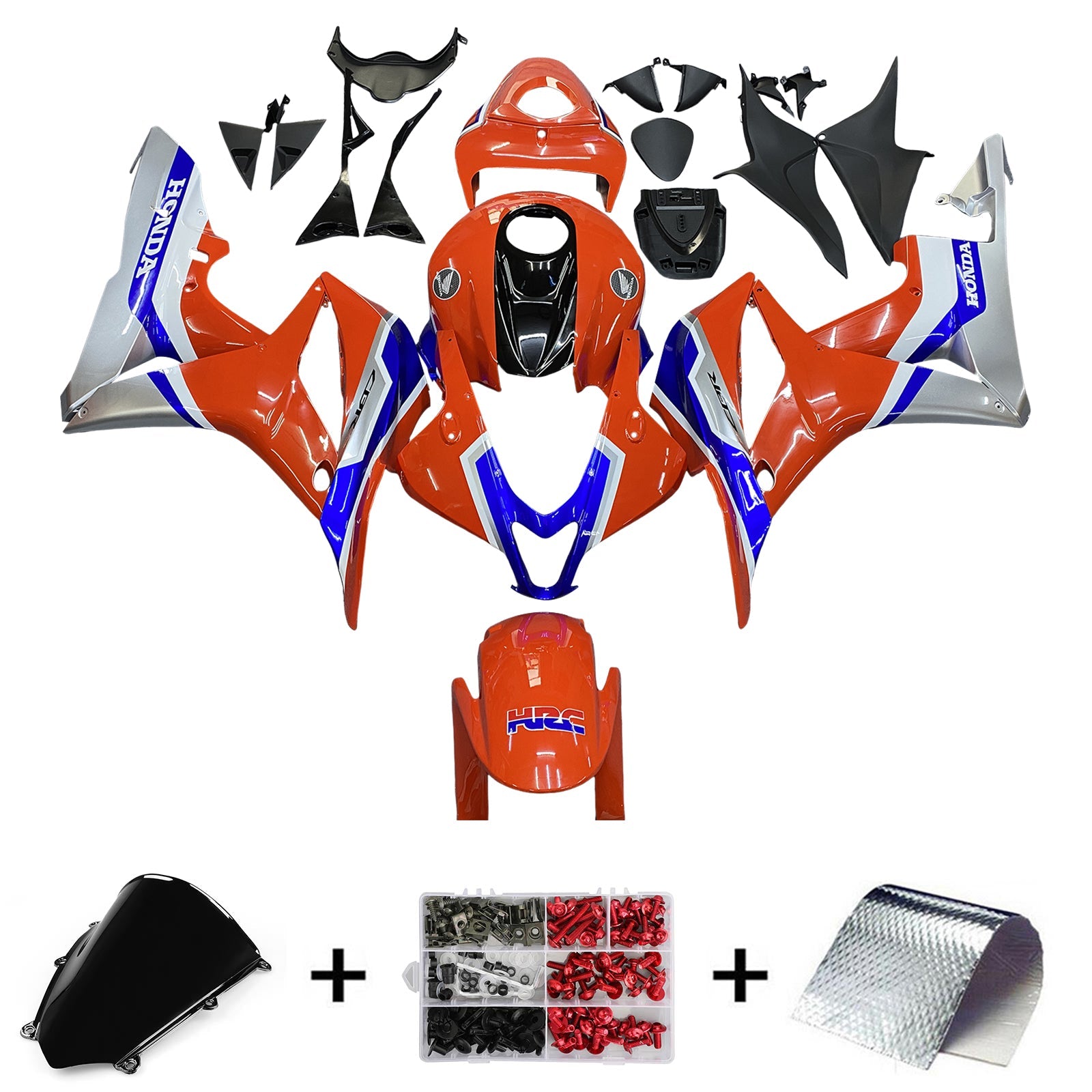 Honda CBR600RR 2007-2008 F5 Kit Carenado Carrocería Plástico ABS