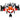 Fairings 2009-2012 Honda CBR 600 RR Black & Orange Repsol Generic