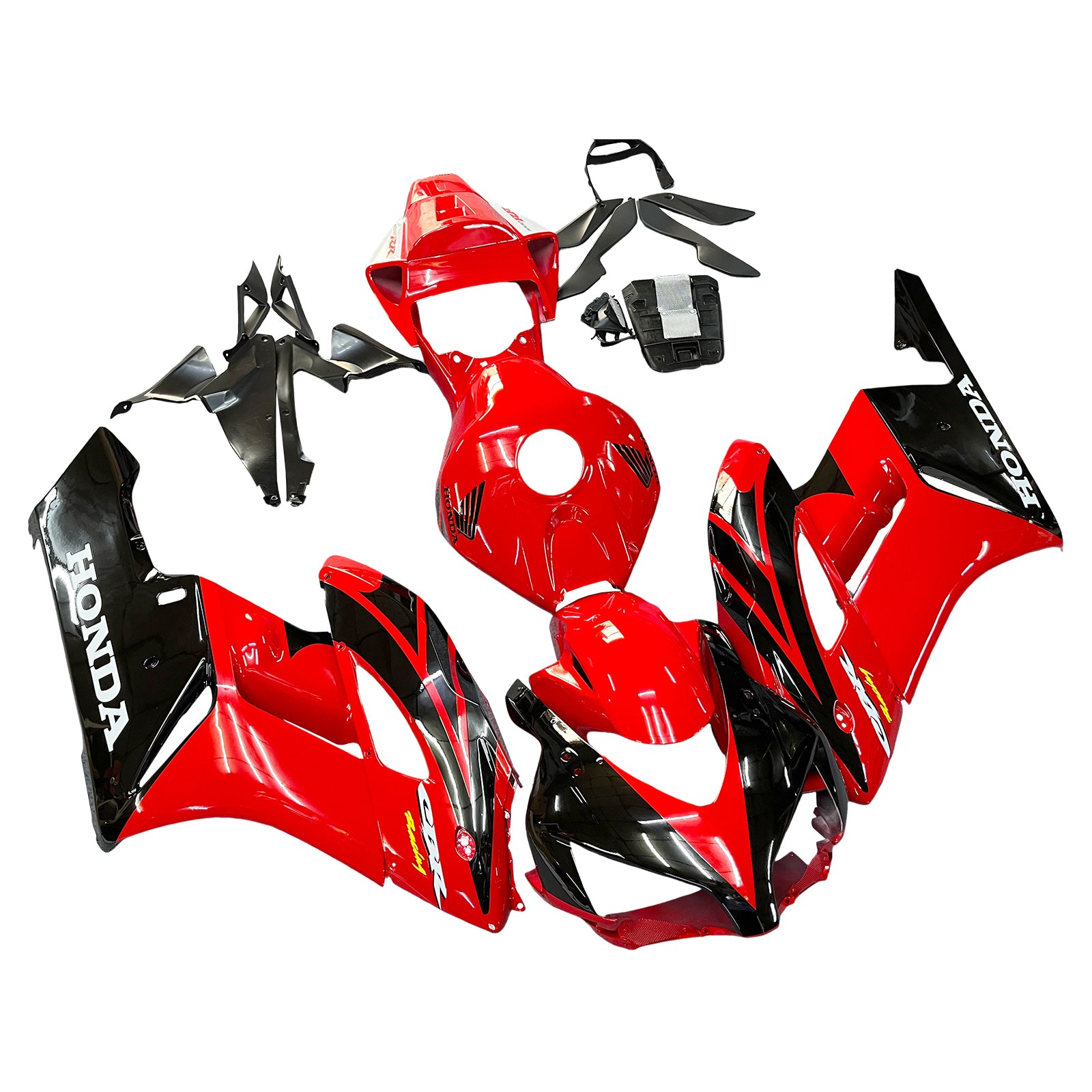 Carenados 2004-2005 Honda CBR 1000 RR Rojo Negro CBR Genérico