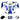 Honda CBR1000RR 2004-2005 Fairing Kit Bodywork Plastic ABS