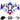 Fairings 2006-2007 Honda CBR 1000 RR Red White Blue HRC Generic