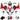 Honda CBR1000RR 2006-2007 Fairing Kit Bodywork Plastic ABS