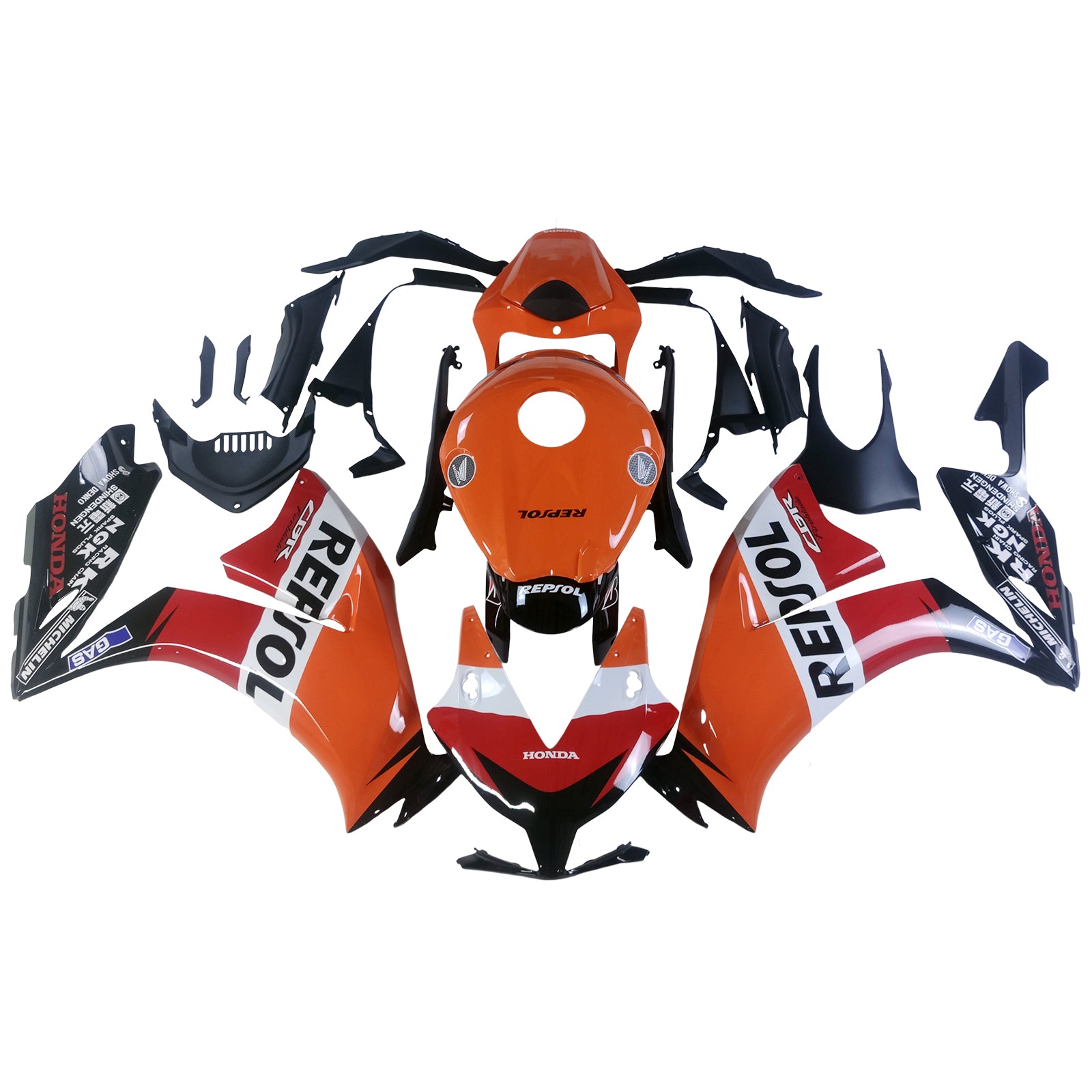 Fairings 2012-2016 Honda CBR1000RR Repsol Orange