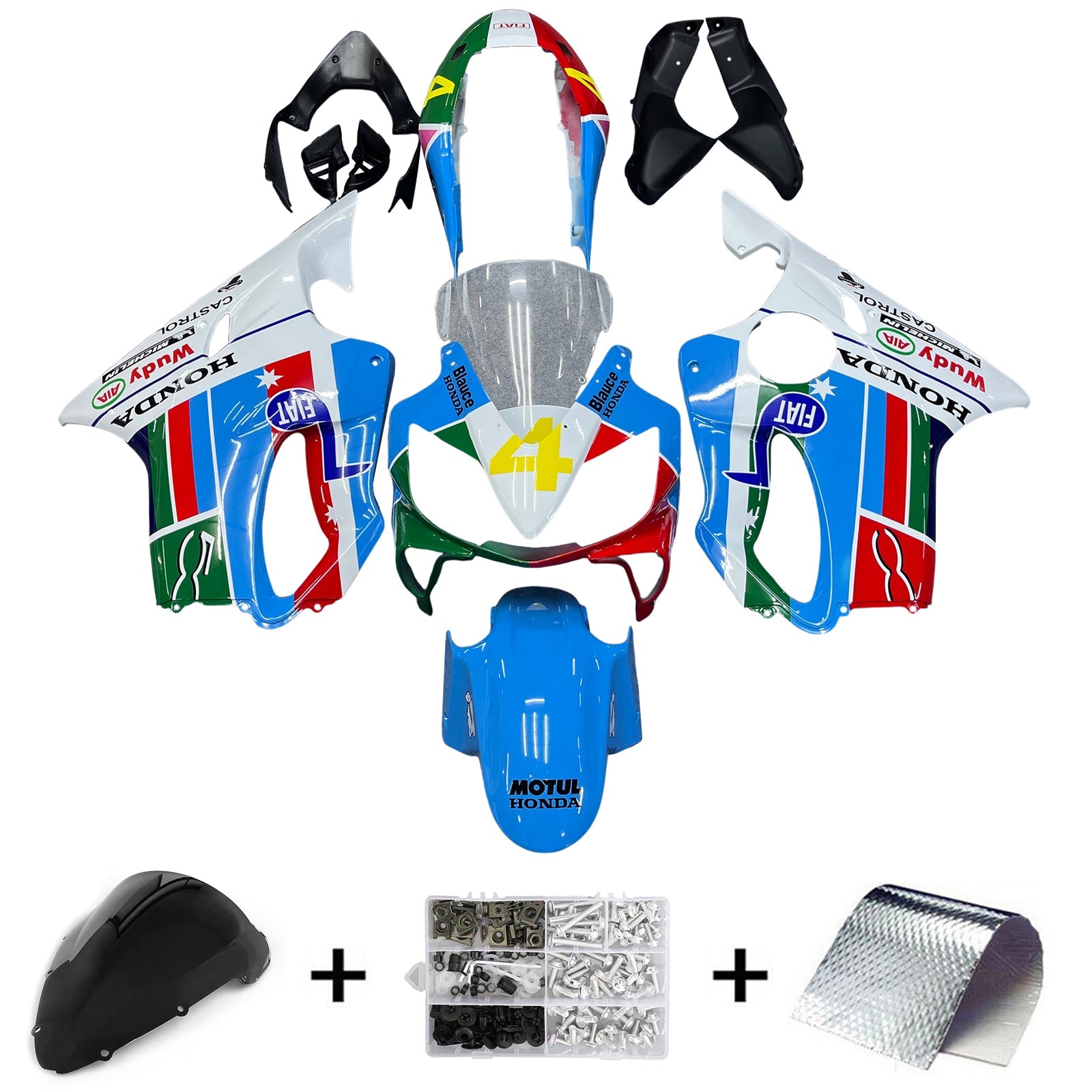 Kit Carenado Honda CBR600 F4i 2004-2007