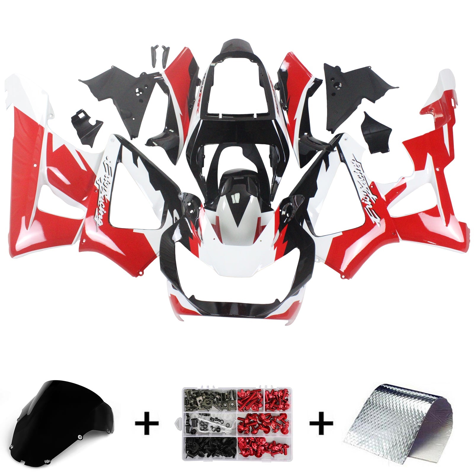 Honda CBR929RR 2000-2001 Fairing Kit Bodywork Plastic ABS