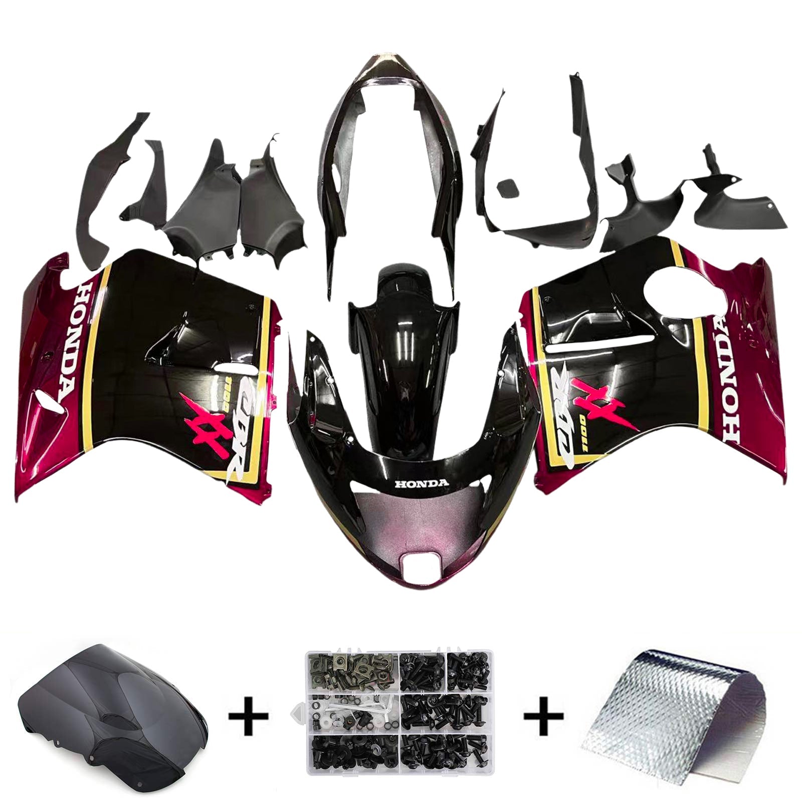 Honda CBR1100XX SuperBlackBird 1996-2007 Fairing Kit