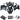 Honda CBR1100XX SuperBlackBird 1996-2007 Fairing Kit Bodywork ABS