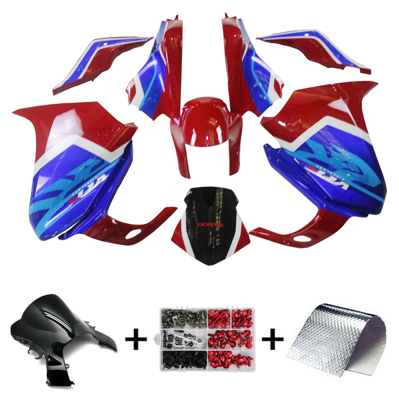 Honda VFR1200 2010-2013 Kit Carenado Carrocería Plástico ABS