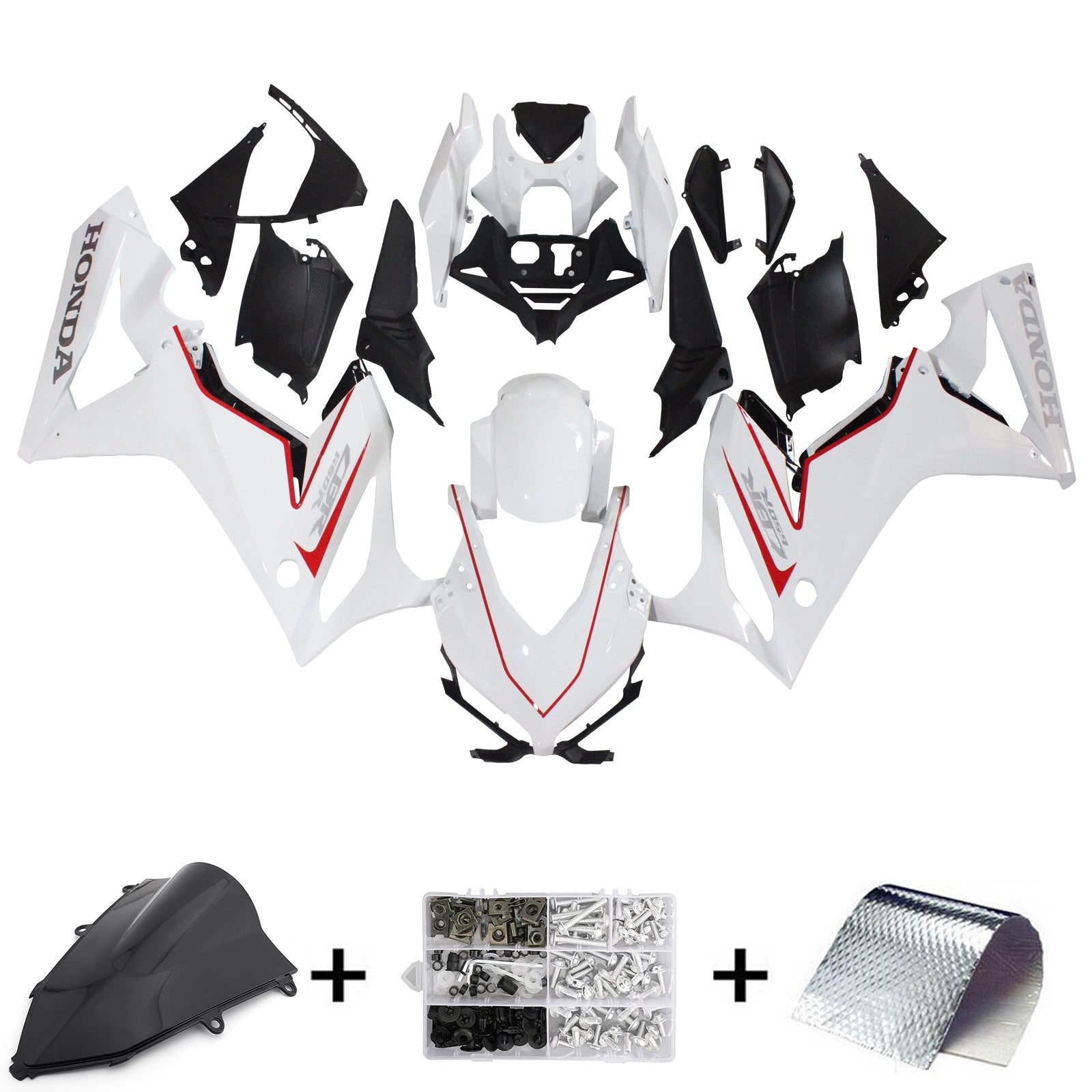 Honda CBR650R 2019-2020 Fairing Kit Bodywork Plastic ABS